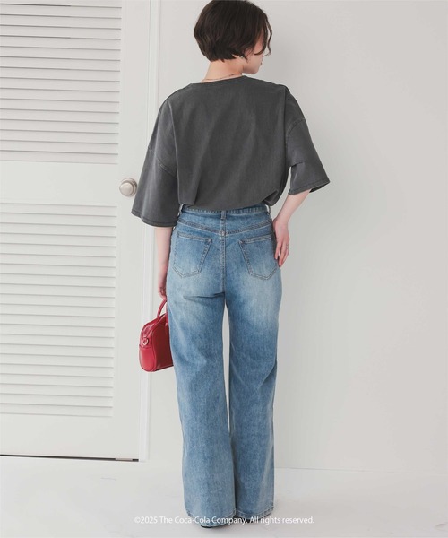 titivate（ティティベイト）の「コカ・コーラ オーバーサイズTシャツ（Tシャツ/カットソー・レディース・グレー系その他/グレー系その他2/グレー系その他3・S/M/L）」の14枚目の写真