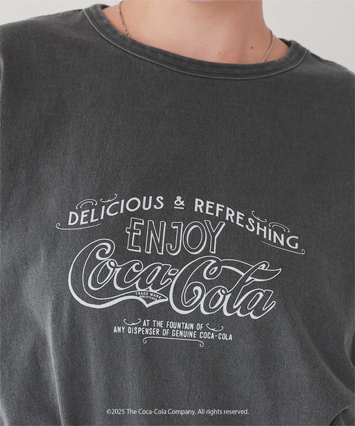titivate（ティティベイト）の「コカ・コーラ オーバーサイズTシャツ（Tシャツ/カットソー・レディース・グレー系その他/グレー系その他2/グレー系その他3・S/M/L）」の16枚目の写真