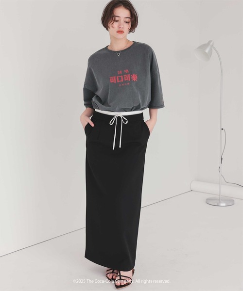 titivate（ティティベイト）の「コカ・コーラ オーバーサイズTシャツ（Tシャツ/カットソー・レディース・グレー系その他/グレー系その他2/グレー系その他3・S/M/L）」の22枚目の写真