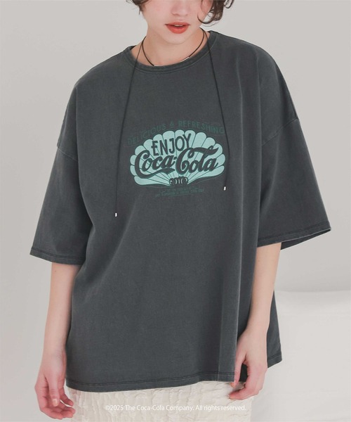 titivate（ティティベイト）の「コカ・コーラ オーバーサイズTシャツ（Tシャツ/カットソー・レディース・グレー系その他/グレー系その他2/グレー系その他3・S/M/L）」の9枚目の写真