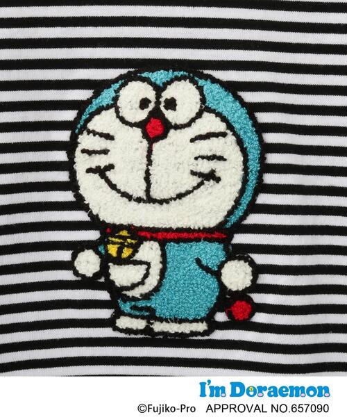 SHOO・LA・RUE（シューラルー）の「【アイムドラえもん】さがら刺繍ロンT（Tシャツ/カットソー・キッズ・サックスブルー/アイボリー系2・10/11/12）」の10枚目の写真