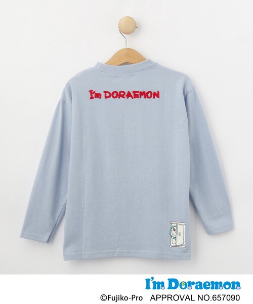 SHOO・LA・RUE（シューラルー）の「【アイムドラえもん】さがら刺繍ロンT（Tシャツ/カットソー・キッズ・サックスブルー/アイボリー系2・10/11/12）」の11枚目の写真