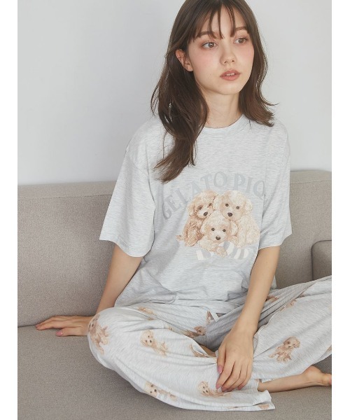 ラッピング済み】トイプードルワンポイントTシャツ＆ロング
