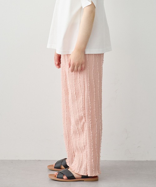 Piet（ピエット）の「フリンジ フレアパンツ（その他パンツ・キッズ・ブラック/オフホワイト/グリーン/ピンク/ブラウン・120/110/130/100）」の22枚目の写真