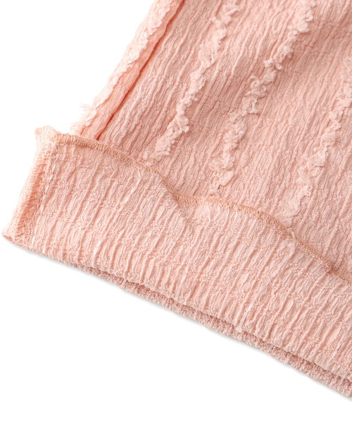 Piet（ピエット）の「フリンジ フレアパンツ（その他パンツ・キッズ・ブラック/オフホワイト/グリーン/ピンク/ブラウン・120/110/130/100）」の15枚目の写真