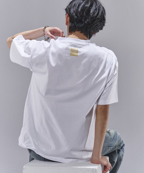 PUBLUX（パブリュクス）の「VISION STREET WEAR/ヴィジョンストリートウェアー DOG PHOTO グラフィックTシャツ(限定展開)　(UNISEX)（Tシャツ/カットソー・メンズ・ホワイト/ブラック/ライトグレー・MEDIUM/X-LARGE/LARGE）」の10枚目の写真