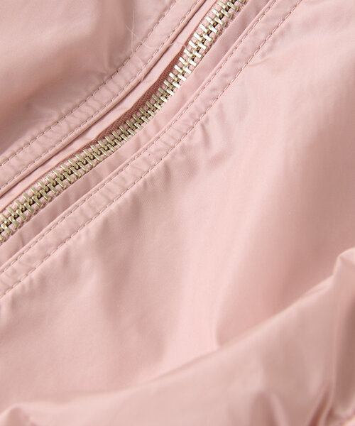 La boutique BonBon（ラブティックボンボン）の「【フェミニンカジュアル】ギャザーライトフードブルゾン（ブルゾン・レディース・ピンク/ネイビー・FREE）」の21枚目の写真