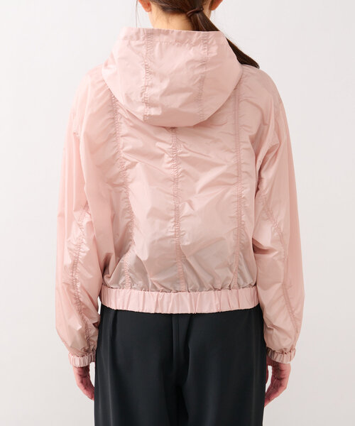 La boutique BonBon（ラブティックボンボン）の「【フェミニンカジュアル】ギャザーライトフードブルゾン（ブルゾン・レディース・ピンク/ネイビー・FREE）」の16枚目の写真