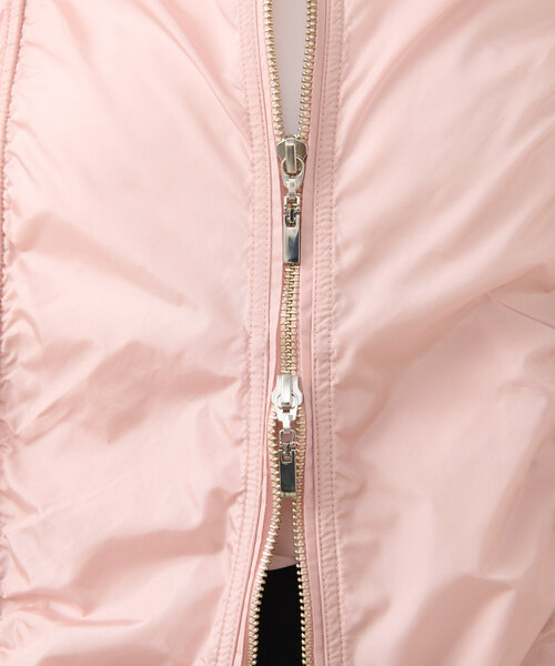 La boutique BonBon（ラブティックボンボン）の「【フェミニンカジュアル】ギャザーライトフードブルゾン（ブルゾン・レディース・ピンク/ネイビー・FREE）」の20枚目の写真