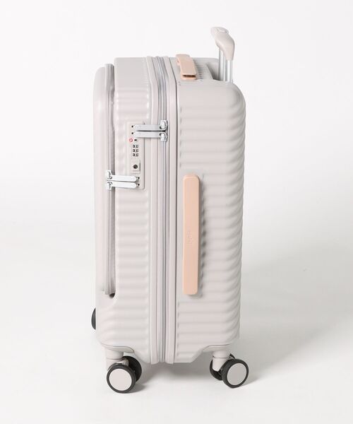 スーツケース ココント 機内持込 34L キャスターストッパー フロント
