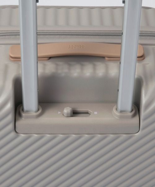 HaNT（ハント）の「スーツケース ココント 機内持込 34L キャスターストッパー フロントポケット 05513（スーツケース/キャリーバッグ・レディース・ネイビー/イエロー/ピンク/モーブ系・FREE）」の20枚目の写真