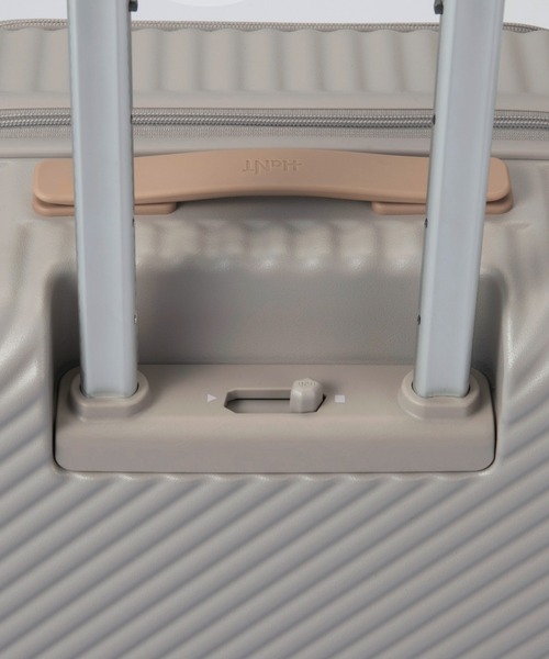 HaNT（ハント）の「スーツケース ココント 機内持込 34L キャスターストッパー フロントポケット 05513（スーツケース/キャリーバッグ・レディース・ネイビー/イエロー/ピンク/モーブ系・FREE）」の21枚目の写真