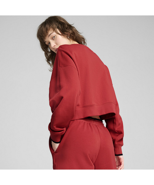 トレーナー スウェット PUMA プーマ ウィメンズ ロード トゥ ユニティ オーバーサイズ グラフィック トップス レディース ウィメンズ-ロード-トゥ-