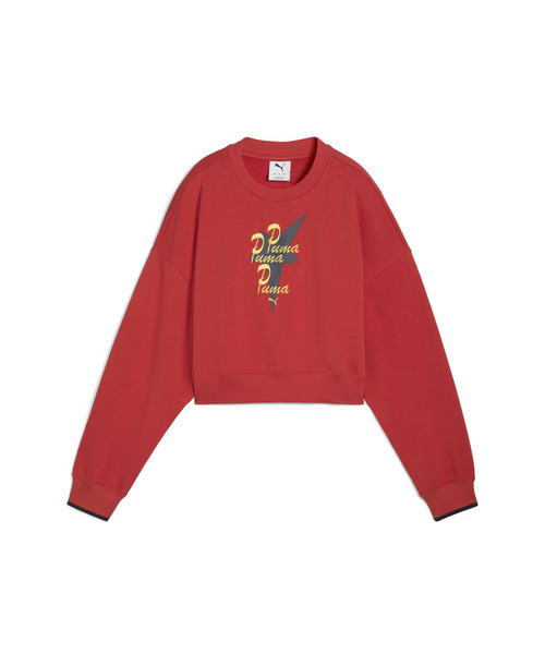 maa グラフィック スウェット トップス プルオーバー セール】PUMA プーマ ウィメンズ ロード トゥ ユニティ オーバー