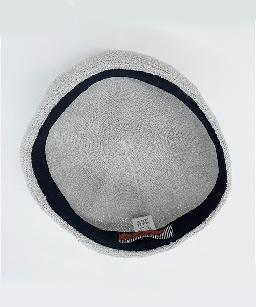 polcadot（ポルカドット）の「ぽこぽこベレー帽（ハンチング/ベレー帽・レディース・アイボリー/ブラック/グレー/ネイビー・FREE）」の8枚目の写真