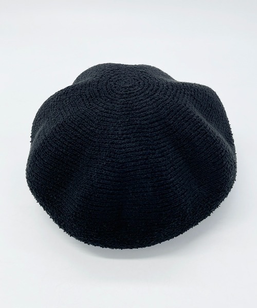 polcadot（ポルカドット）の「ぽこぽこベレー帽（ハンチング/ベレー帽・レディース・アイボリー/ブラック/グレー/ネイビー・FREE）」の9枚目の写真