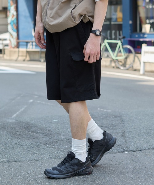 WEGO（ウィゴー）の「WEGO/イージーバギーカーゴショーツ（カーゴパンツ・メンズ・その他1/カーキ/ブラック/その他2・MEDIUM/LARGE）」の16枚目の写真