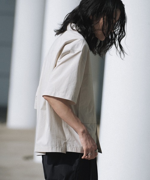 CROPPED WORK H/S SHIRT（シャツ/ブラウス）｜WYM LIDNM（ウィム バイ