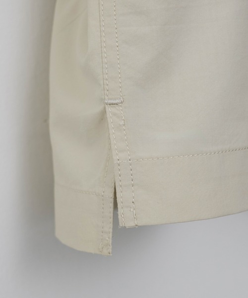 WYM LIDNM（ウィム バイ リドム）の「CROPPED WORK H/S SHIRT（シャツ/ブラウス・メンズ・ブラウン/チャコールグレー/アイボリー・S/M/L）」の17枚目の写真