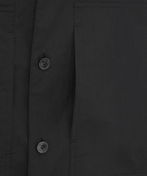 WYM LIDNM（ウィム バイ リドム）の「CROPPED WORK H/S SHIRT（シャツ/ブラウス・メンズ・ブラウン/チャコールグレー/アイボリー・S/M/L）」の5枚目の写真