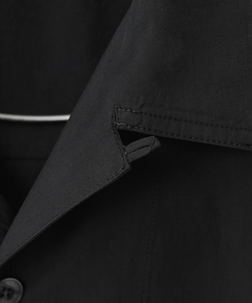 WYM LIDNM（ウィム バイ リドム）の「CROPPED WORK H/S SHIRT（シャツ/ブラウス・メンズ・ブラウン/チャコールグレー/アイボリー・S/M/L）」の8枚目の写真