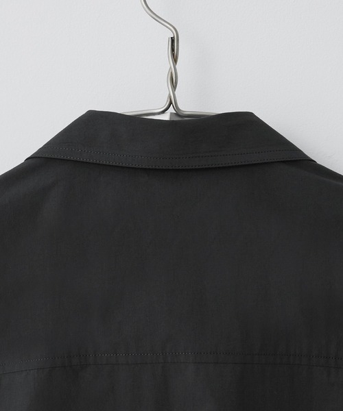 WYM LIDNM（ウィム バイ リドム）の「CROPPED WORK H/S SHIRT（シャツ/ブラウス・メンズ・ブラウン/チャコールグレー/アイボリー・S/M/L）」の10枚目の写真