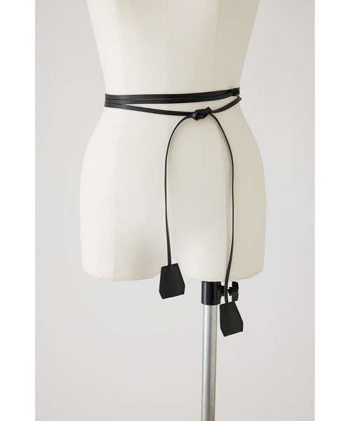 RIM.ARK（リムアーク）の「Key case motif long belt キーケースモチーフロングベルト（ベルト・レディース・ブラック/ネイビー/ブラウン・FREE）」の6枚目の写真