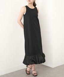 【MAGASIN DE MODE Chou Chou】ドッキング バルーンワンピース ロングワンピース ノースリーブ XNN※