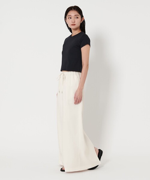 MARW UNITED ARROWS＞ドローストリング イージー スカート ‐防汚