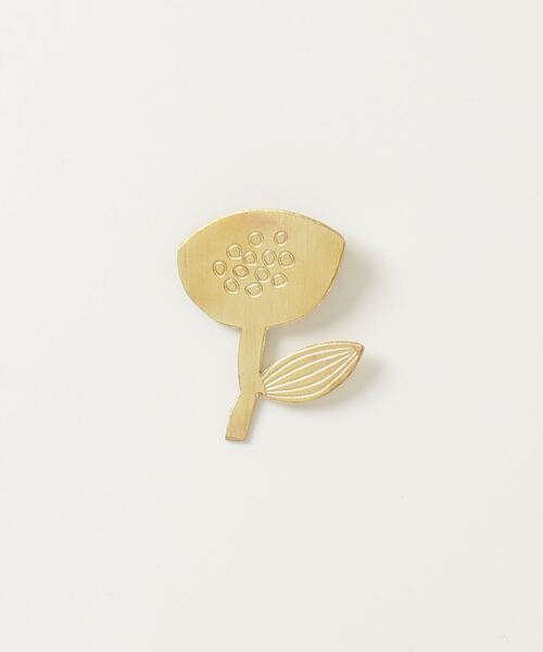 COMMON WARE（コモンウェアー）の「4on:Matsuo Miyuki Brass Brooch 松尾みゆき ブラスプローチ（ブローチ/コサージュ・レディース・B/A/C/D/E/F・FREE）」の8枚目の写真