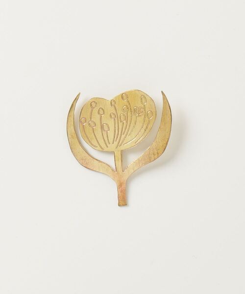 COMMON WARE（コモンウェアー）の「4on:Matsuo Miyuki Brass Brooch 松尾みゆき ブラスプローチ（ブローチ/コサージュ・レディース・B/A/C/D/E/F・FREE）」の13枚目の写真