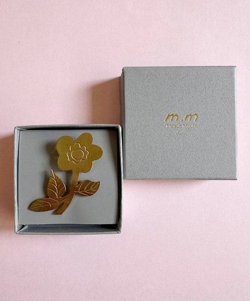 COMMON WARE（コモンウェアー）の「4on:Matsuo Miyuki Brass Brooch 松尾みゆき ブラスプローチ（ブローチ/コサージュ・レディース・B/A/C/D/E/F・FREE）」の19枚目の写真