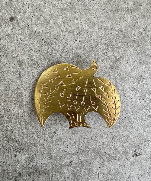 COMMON WARE（コモンウェアー）の「4on:Matsuo Miyuki Brass Brooch 松尾みゆき ブラスプローチ（ブローチ/コサージュ・レディース・B/A/C/D/E/F・FREE）」の14枚目の写真