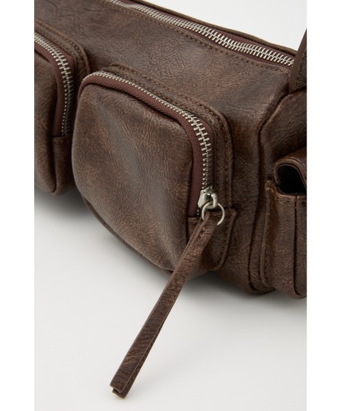 LAGUA GEM（ラグアジェム）の「VINTAGE POCKET バッグ（ショルダーバッグ・レディース・ブラック/ブラウン・FREE）」の16枚目の写真