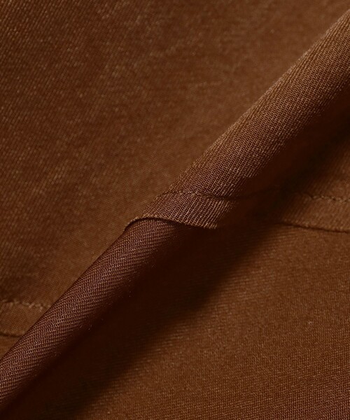 Ray BEAMS(レイビームス)の「ベルト ストラップ ワンピース(ワンピース・レディース・ブラック/ダークブラウン・0/1)」の9枚目の写真