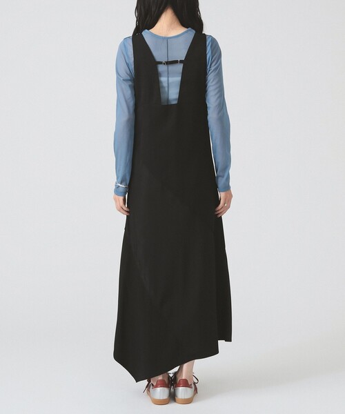 Ray BEAMS(レイビームス)の「ベルト ストラップ ワンピース(ワンピース・レディース・ブラック/ダークブラウン・0/1)」の12枚目の写真