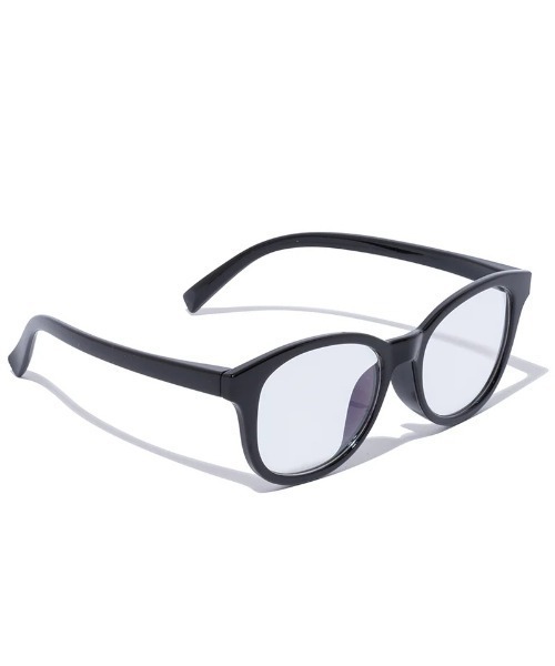 NEW ERA(ニューエラ)の「NEW ERA/ニューエラ サングラス ボストン スクエアレンズ シャイニーブラックフレーム ライトブルーレンズ 14518156(サングラス・メンズ・ブラック×ブルー・FREE)」の5枚目の写真