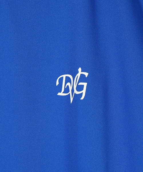 DIVINER GOLF(ディバイナー ゴルフ)の「【DIVINER GOLF】裾ループロゴポロシャツ メンズ ゴルフウェア 半袖 襟付き シャツ 春服(ゴルフグッズ・メンズ・ブルー/ホワイト・M/L/XL/XXL)」の8枚目の写真