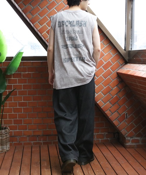 8(eight)(エイト)の「グランジ加工ロックタンクトップ(タンクトップ・メンズ・ブラウン系その他/ブラック系その他/ブラック系その他2/ブラック系その他3/ライトグレー系1/ライトグレー系2・LARGE/MEDIUM)」の16枚目の写真