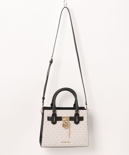 MICHAEL KORS(マイケルコース)の「LANDON サッチェル スモール - MKシグネチャー(ハンドバッグ・レディース・ホワイト系その他・FREE)」の5枚目の写真