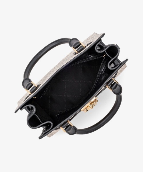 MICHAEL KORS HAMILTON サッチェル スモール 2WAY 黒 公式アウトレット】HAMILTON サッチェル スモール