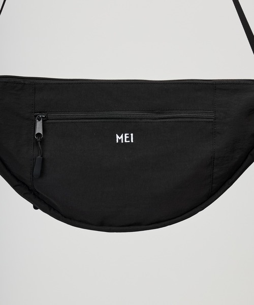 MEI(メイ)の「【MEI / メイ 】ボディバッグ ウエストポーチ ショルダー BOTTOM LINE SHOULDER(ショルダーバッグ・メンズ・ベージュ/ブラック/ライトグレー・FREE)」の8枚目の写真
