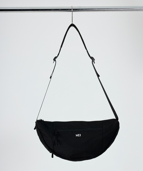 MEI(メイ)の「【MEI / メイ 】ボディバッグ ウエストポーチ ショルダー BOTTOM LINE SHOULDER(ショルダーバッグ・メンズ・ベージュ/ブラック/ライトグレー・FREE)」の12枚目の写真