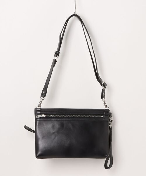 MEN'S BIGI(メンズビギ)の「【SEEKER/シーカー】2wayクラッチ&ショルダーバッグ(クラッチバッグ・メンズ・ネイビー/グリーン/ブラック・FREE)」の4枚目の写真