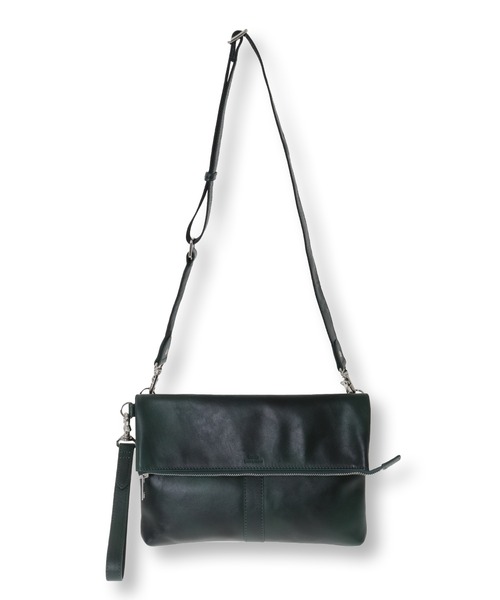 MEN'S BIGI(メンズビギ)の「【SEEKER/シーカー】2wayクラッチ&ショルダーバッグ(クラッチバッグ・メンズ・ネイビー/グリーン/ブラック・FREE)」の2枚目の写真