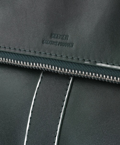 MEN'S BIGI(メンズビギ)の「【SEEKER/シーカー】2wayクラッチ&ショルダーバッグ(クラッチバッグ・メンズ・ネイビー/グリーン/ブラック・FREE)」の13枚目の写真