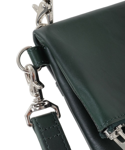 MEN'S BIGI(メンズビギ)の「【SEEKER/シーカー】2wayクラッチ&ショルダーバッグ(クラッチバッグ・メンズ・ネイビー/グリーン/ブラック・FREE)」の14枚目の写真