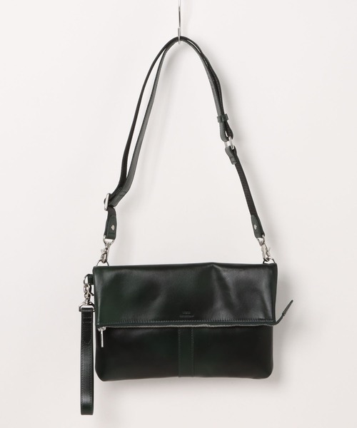 MEN'S BIGI（メンズビギ）の「【SEEKER/シーカー】2wayクラッチ&ショルダーバッグ（クラッチバッグ・メンズ・ネイビー/グリーン/ブラック・FREE）」の21枚目の写真