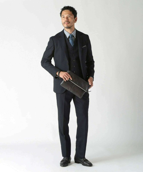 MEN'S BIGI(メンズビギ)の「【SEEKER/シーカー】2wayクラッチ&ショルダーバッグ(クラッチバッグ・メンズ・ネイビー/グリーン/ブラック・FREE)」の21枚目の写真