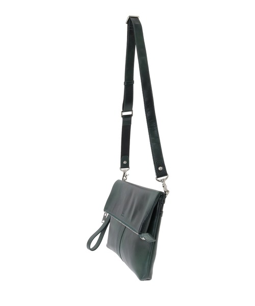 MEN'S BIGI(メンズビギ)の「【SEEKER/シーカー】2wayクラッチ&ショルダーバッグ(クラッチバッグ・メンズ・ネイビー/グリーン/ブラック・FREE)」の12枚目の写真